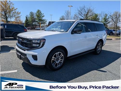 OXFORD WHITE 2025 Ford Expedition ACTIVE