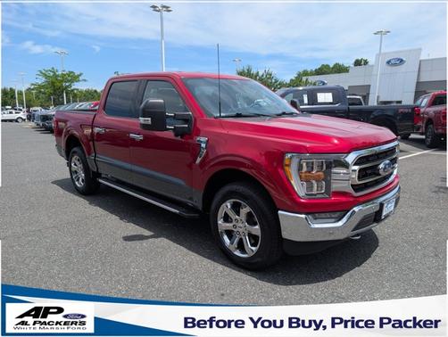 RAPID RED MET TINTED CC 2021 Ford F-150 XLT