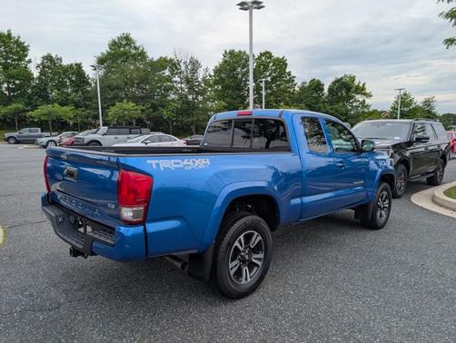 Blue 2017 Toyota Tacoma TRD SPORT