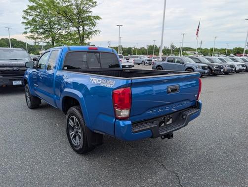 Blue 2017 Toyota Tacoma TRD SPORT