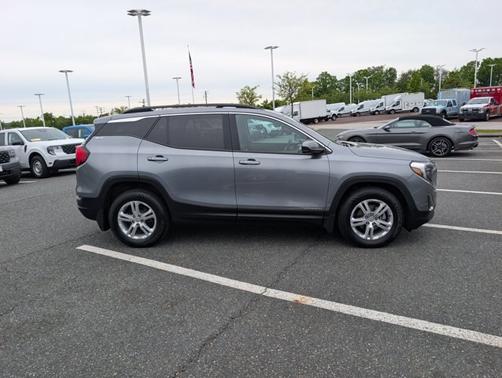 Satin Steel Metallic 2019 GMC Terrain SLE