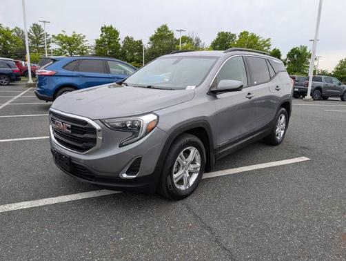 Satin Steel Metallic 2019 GMC Terrain SLE