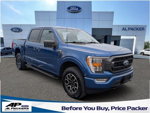 ATLAS BLUE METALLIC 2022 Ford F-150 XLT