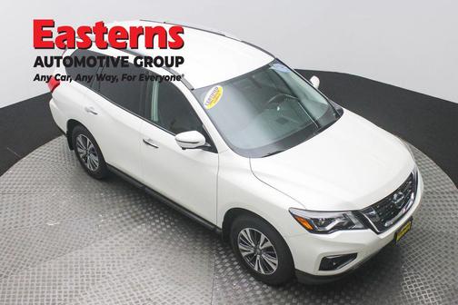 Pearl White Tricoat 2020 Nissan Pathfinder SL 4WD