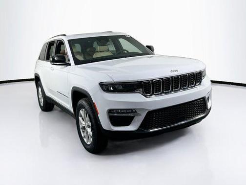 Bright White Clearcoat 2023 Jeep Grand Cherokee Limited