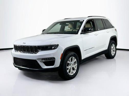 Bright White Clearcoat 2023 Jeep Grand Cherokee Limited