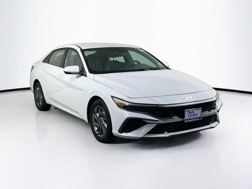 Serenity White 2024 Hyundai ELANTRA SEL