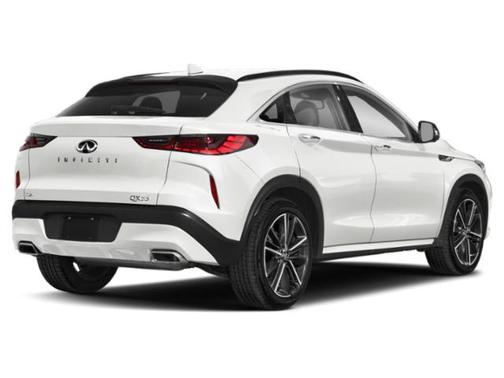 Majestic White 2023 INFINITI QX55 SENSORY