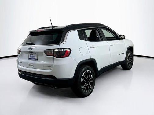 Bright White Clearcoat 2022 Jeep Compass Limited