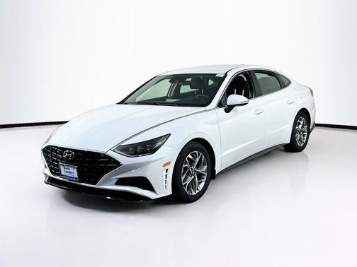 Serenity White 2023 Hyundai SONATA SEL