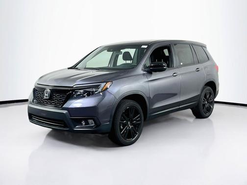 Modern Steel Metallic 2021 Honda Passport AWD Sport