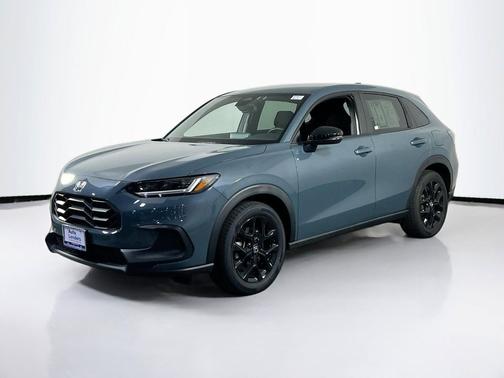 Nordic Forest Pearl 2023 Honda HR-V AWD Sport