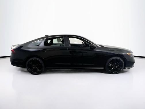 Black 2023 Honda Accord Hybrid Sport