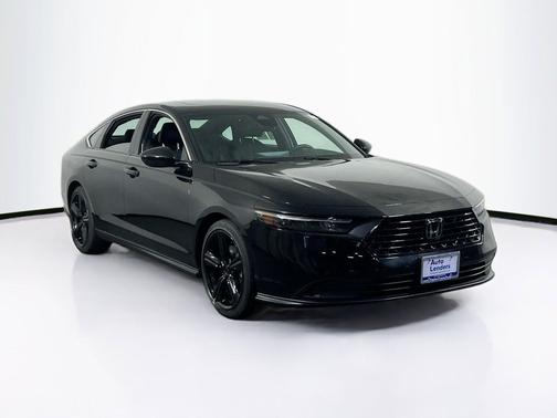 Black 2023 Honda Accord Hybrid Sport