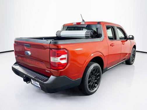 Red 2024 Ford Maverick Lariat