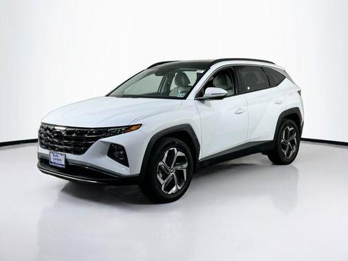 Serenity White Pearl 2023 Hyundai TUCSON Limited