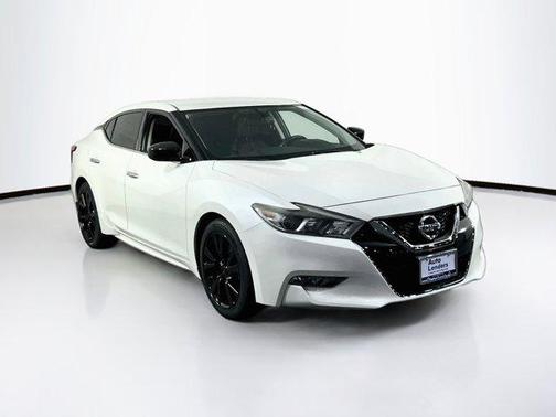 Pearl White 2018 Nissan Maxima 3.5 S
