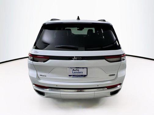 Bright White Clearcoat 2023 Jeep Grand Cherokee Overland