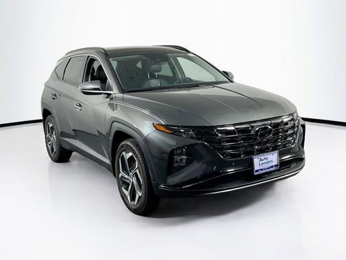 Amazon Gray 2023 Hyundai TUCSON Limited