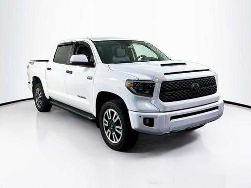 White 2021 Toyota Tundra SR5