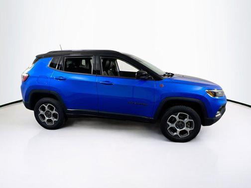 Laser Blue Pearlcoat 2022 Jeep Compass Trailhawk
