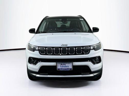 Bright White Clearcoat 2022 Jeep Compass Limited