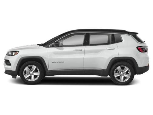 Bright White Clearcoat 2022 Jeep Compass Limited
