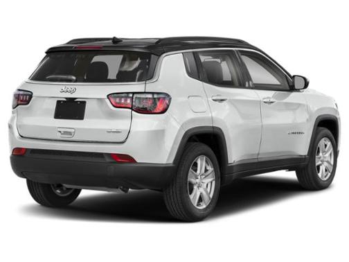 Bright White Clearcoat 2022 Jeep Compass High Altitude