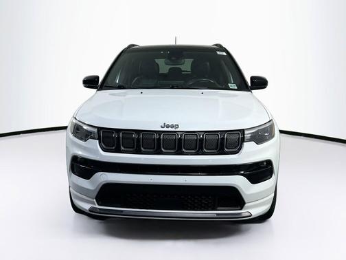 Bright White Clearcoat 2022 Jeep Compass High Altitude
