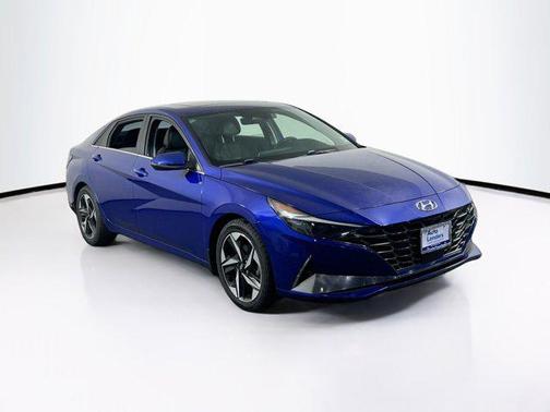 Intense Blue 2021 Hyundai ELANTRA HEV Limited