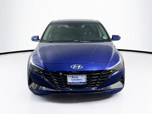 Intense Blue 2021 Hyundai ELANTRA HEV Limited