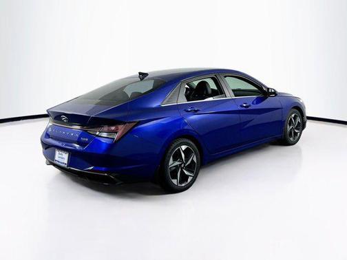 Intense Blue 2021 Hyundai ELANTRA HEV Limited