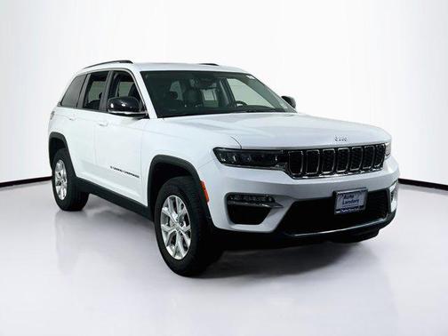 Bright White Clearcoat 2023 Jeep Grand Cherokee Limited