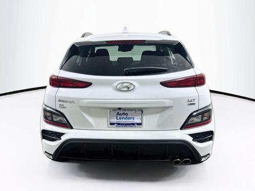 Lunar White 2023 Hyundai KONA N Line