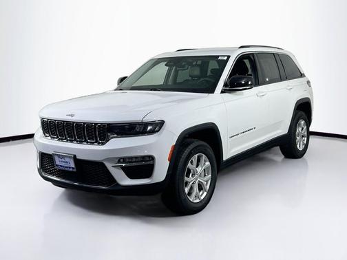 Bright White Clearcoat 2023 Jeep Grand Cherokee Limited