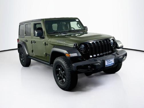 Sarge Green Clearcoat 2021 Jeep Wrangler Willys