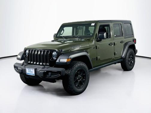 Sarge Green Clearcoat 2021 Jeep Wrangler Willys