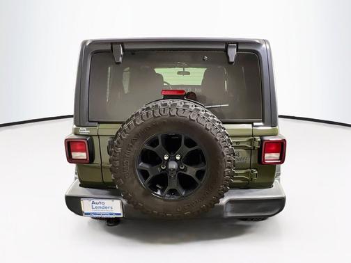 Sarge Green Clearcoat 2021 Jeep Wrangler Willys