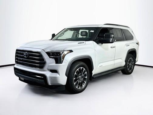 Wind Chill Pearl 2023 Toyota Sequoia Limited