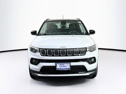 Bright White Clearcoat 2022 Jeep Compass Limited