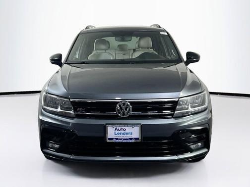 Platinum Gray Metallic 2021 Volkswagen Tiguan 2.0T SE R-Line Black 4MOTION