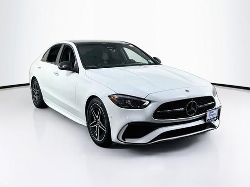 Polar White 2022 Mercedes-Benz C-Class C 300 4MATIC