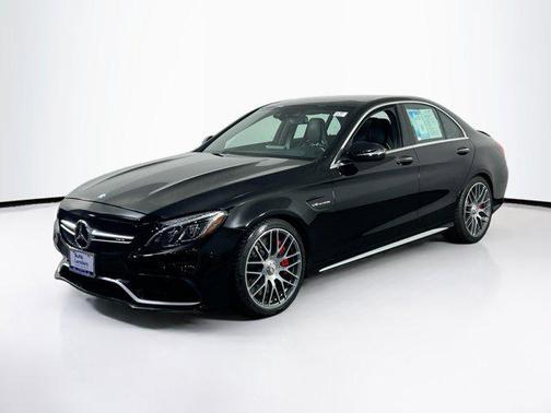 Black 2016 Mercedes-Benz C-Class S