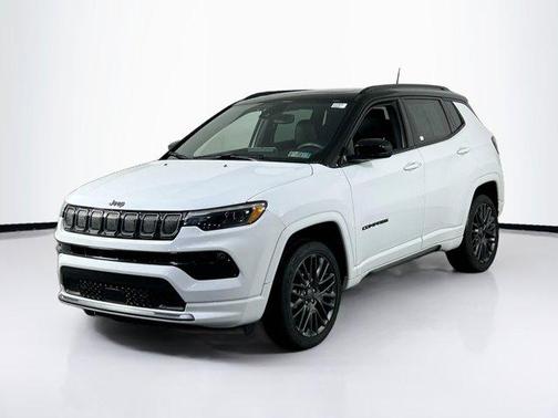 Bright White Clearcoat 2022 Jeep Compass High Altitude