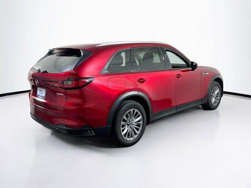 Soul Red Crystal Metallic 2025 Mazda CX-90 PHEV Preferred