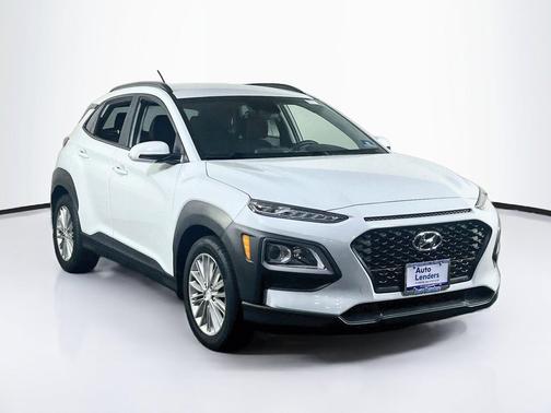 Chalk White 2020 Hyundai KONA SEL