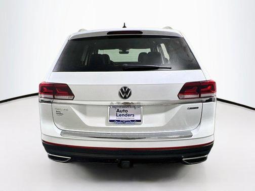 Opal White Pearl 2023 Volkswagen Atlas 3.6L SEL