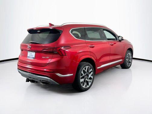 Calypso Red 2022 Hyundai SANTA FE Calligraphy