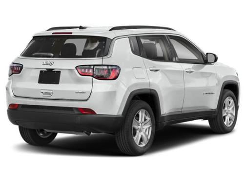 Bright White Clearcoat 2022 Jeep Compass Latitude