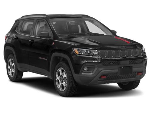 Diamond Black Crystal Pearlcoat 2022 Jeep Compass Trailhawk